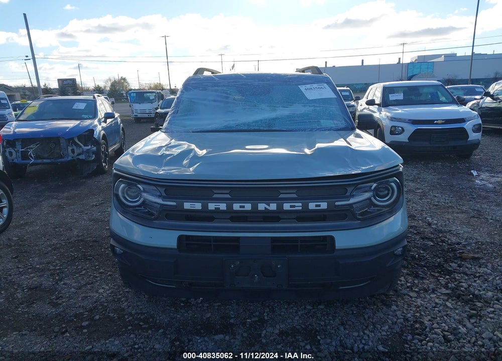 2021 FORD BRONCO SPORT BIG BEND VIN: 3FMCR9B61MRA46124
