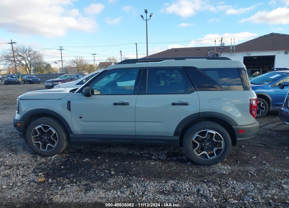 2021 FORD BRONCO SPORT BIG BEND VIN: 3FMCR9B61MRA46124
