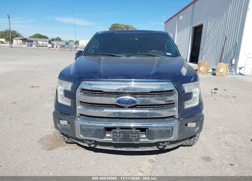 2016 FORD F-150 KING RANCH VIN: 1FTEW1EG3GFD12191