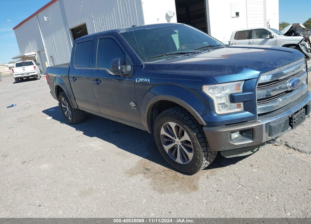 2016 FORD F-150 KING RANCH VIN: 1FTEW1EG3GFD12191