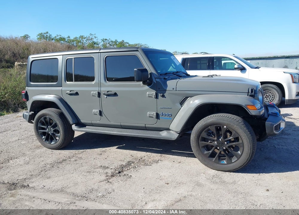 2022 JEEP WRANGLER 4XE UNLIMITED SAHARA 4X4 VIN: 1C4JJXP61NW198872