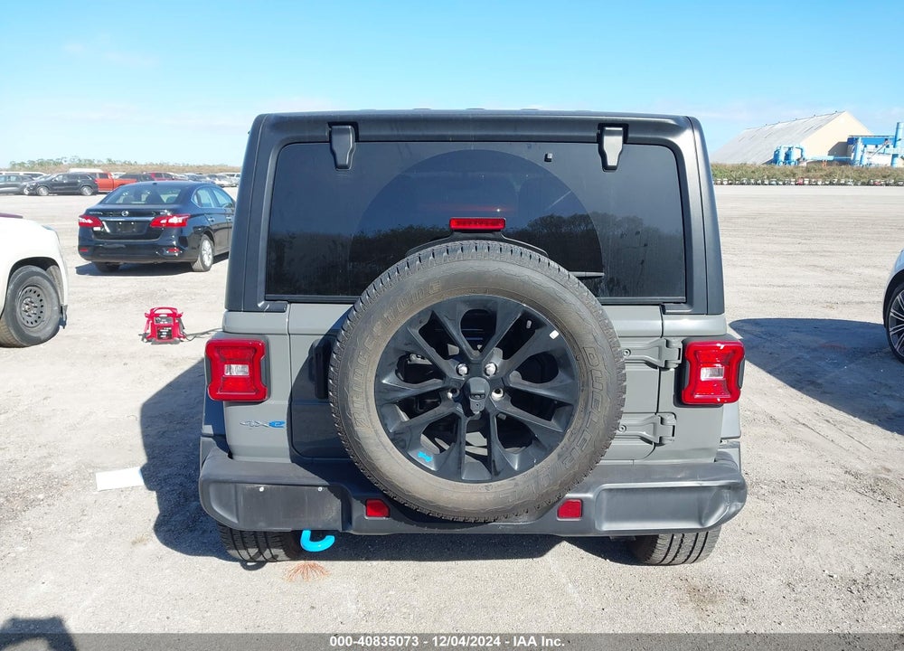 2022 JEEP WRANGLER 4XE UNLIMITED SAHARA 4X4 VIN: 1C4JJXP61NW198872