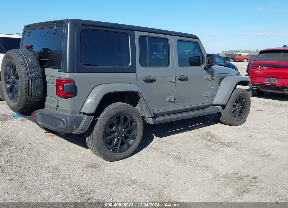2022 JEEP WRANGLER 4XE UNLIMITED SAHARA 4X4 VIN: 1C4JJXP61NW198872