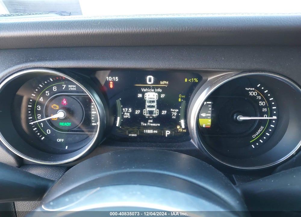 2022 JEEP WRANGLER 4XE UNLIMITED SAHARA 4X4 VIN: 1C4JJXP61NW198872