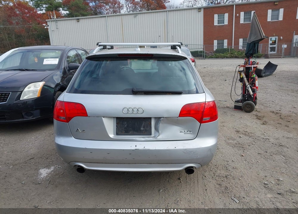 2008 AUDI A4 2.0T/2.0T AVANT SPECIAL EDITION VIN: WAUKF78E68A010826