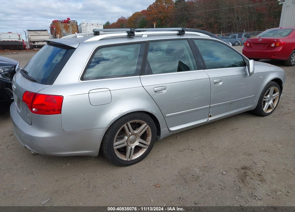 2008 AUDI A4 2.0T/2.0T AVANT SPECIAL EDITION VIN: WAUKF78E68A010826