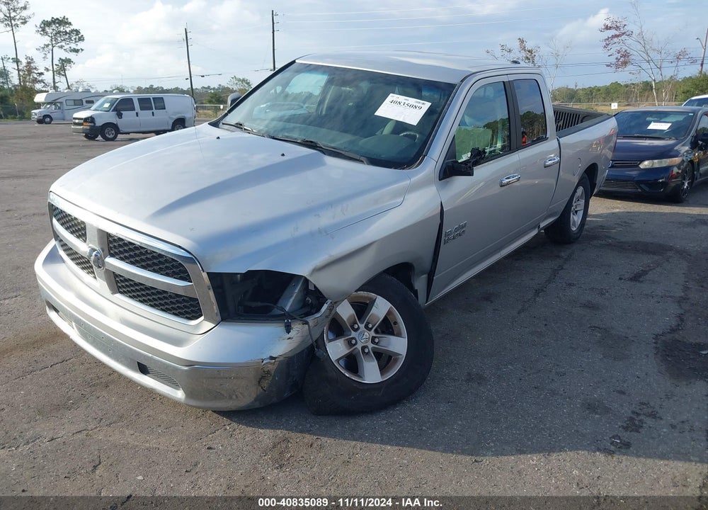 2018 RAM 1500 SLT 4X4 6'4 BOX VIN: 1C6RR7GGXJS157704