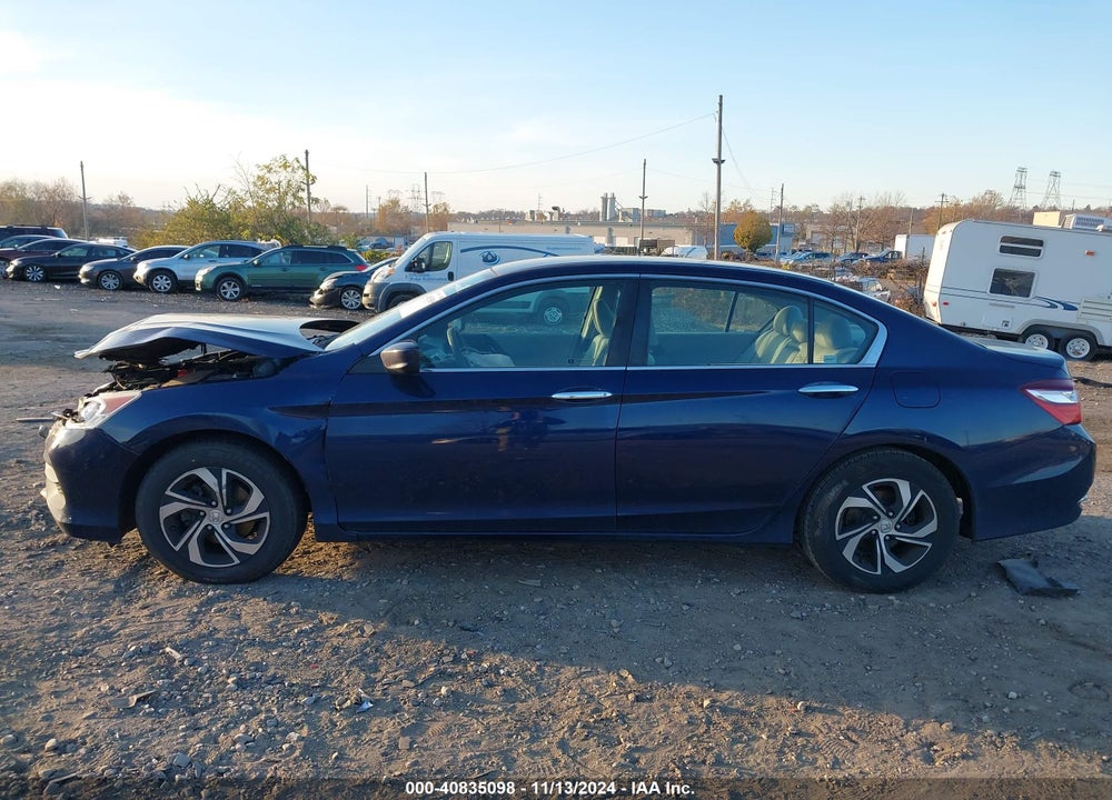 2017 HONDA ACCORD LX VIN: 1HGCR2F31HA167491