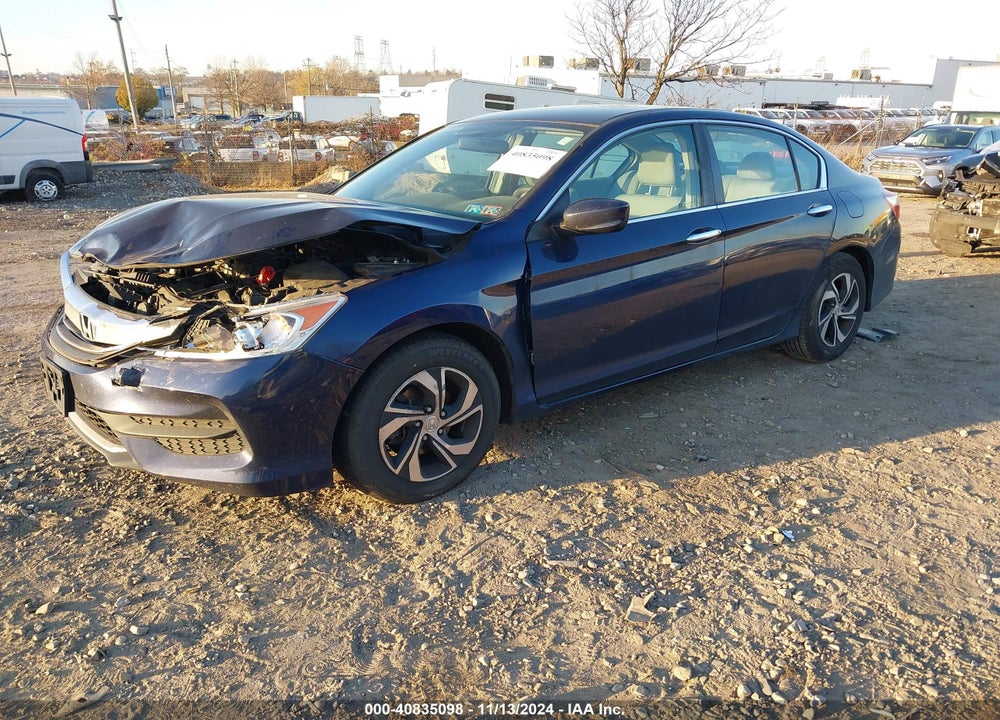 2017 HONDA ACCORD LX VIN: 1HGCR2F31HA167491
