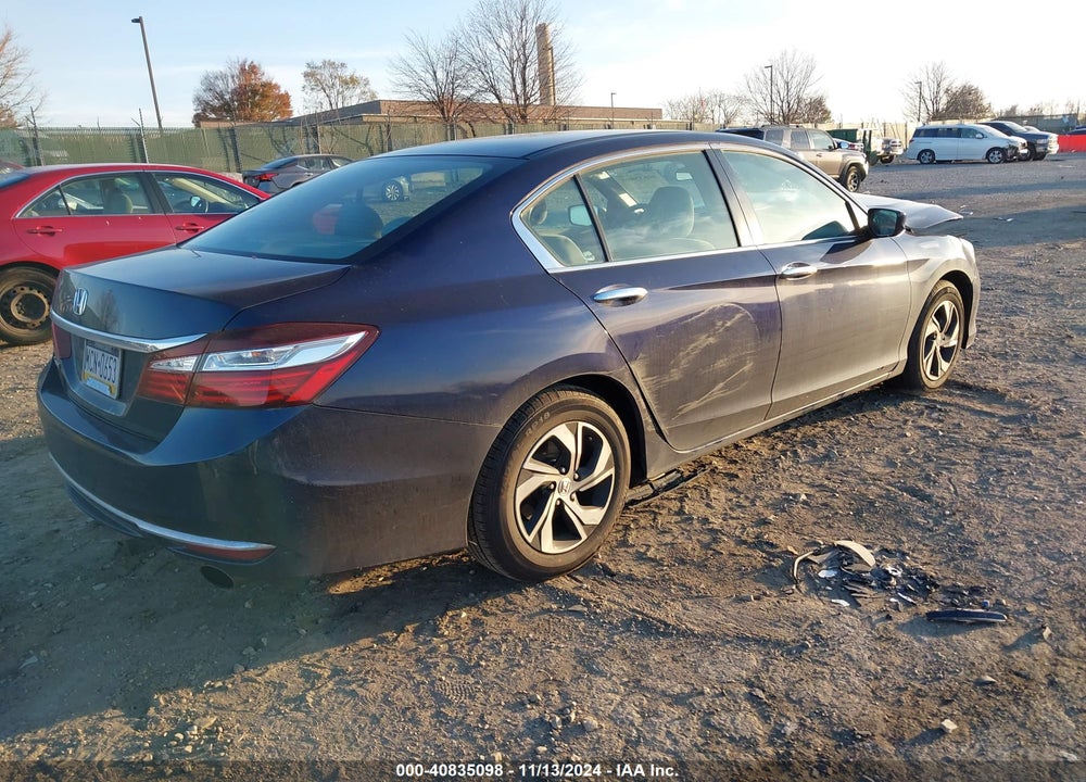 2017 HONDA ACCORD LX VIN: 1HGCR2F31HA167491