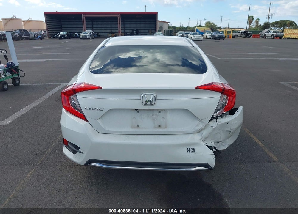 2019 HONDA CIVIC VIN: 2HGFC2F66KH505713