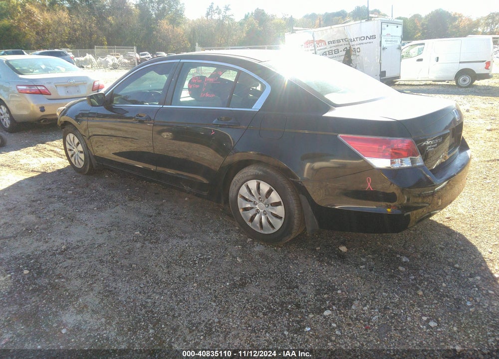 2010 HONDA ACCORD 2.4 LX VIN: 1HGCP2F32AA024738
