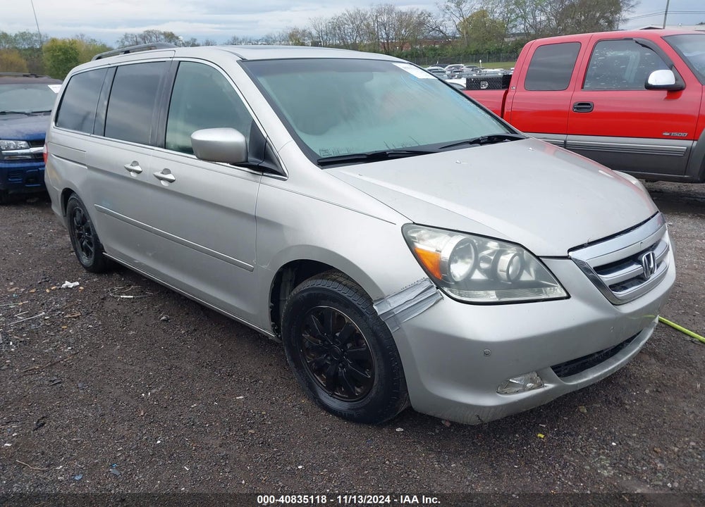2005 HONDA ODYSSEY TOURING VIN: 5FNRL38855B040321