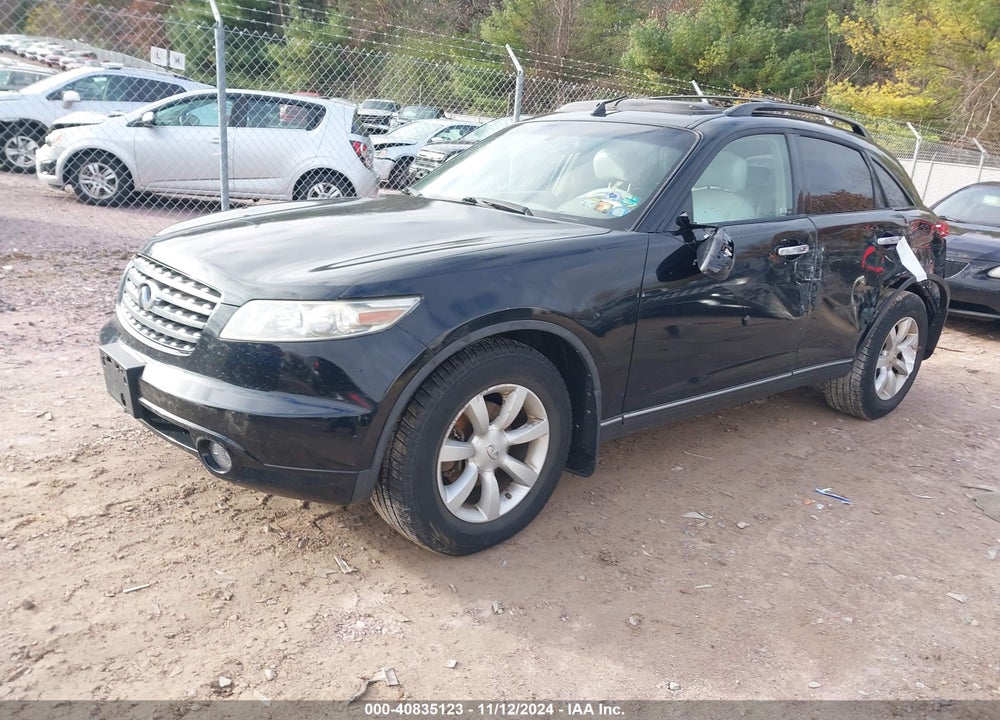 2005 INFINITI FX35 VIN: JNRAS08W05X211723