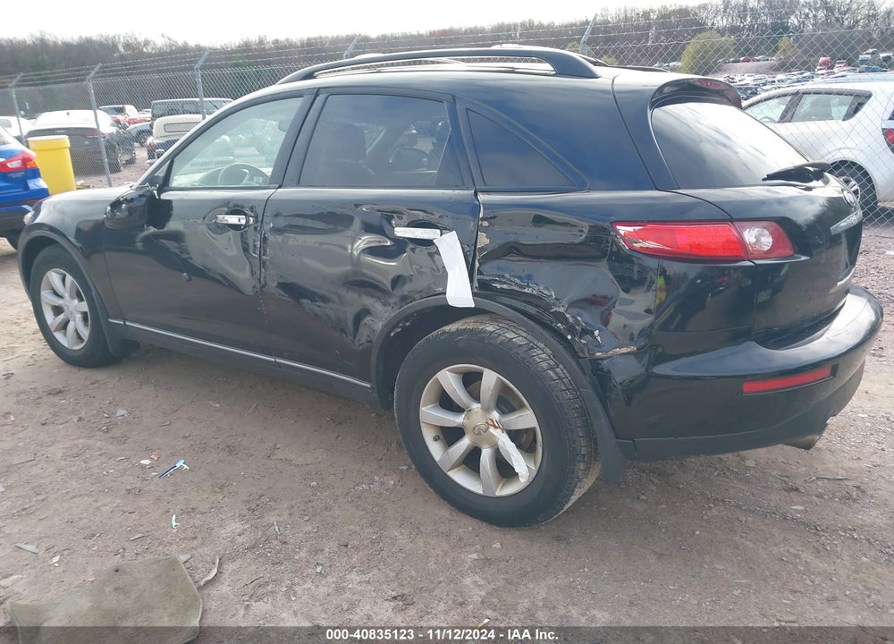 2005 INFINITI FX35 VIN: JNRAS08W05X211723