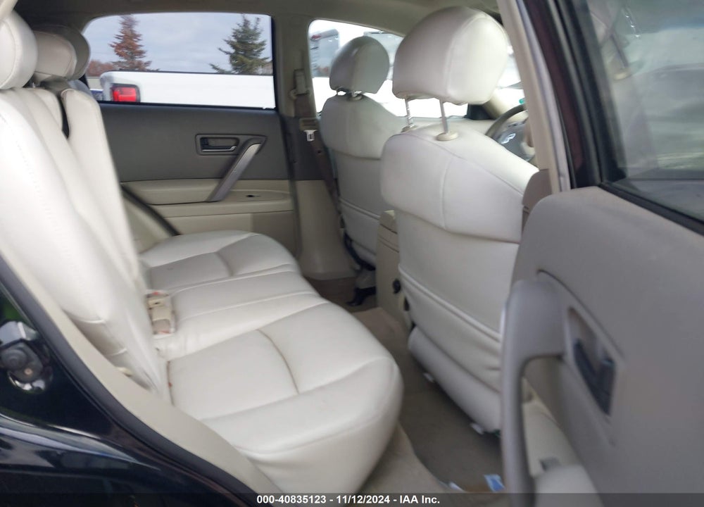 2005 INFINITI FX35 VIN: JNRAS08W05X211723