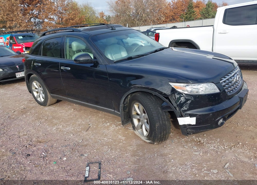 2005 INFINITI FX35 VIN: JNRAS08W05X211723