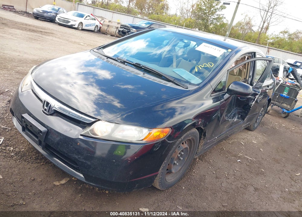 2006 HONDA CIVIC LX VIN: 1HGFA16556L140604