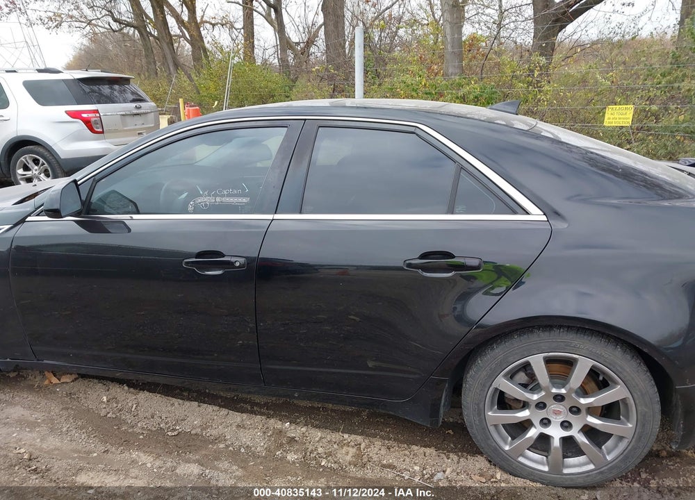 2009 CADILLAC CTS STANDARD VIN: 1G6DT57V690118206