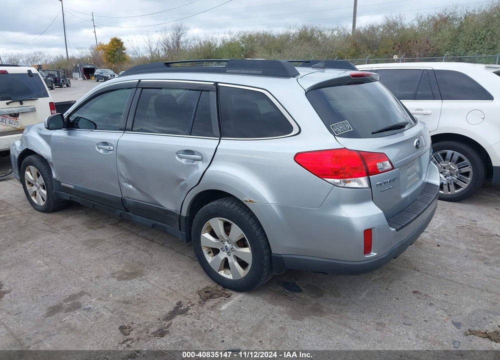 2012 SUBARU OUTBACK 2.5I LIMITED VIN: 4S4BRCJC6C3270292