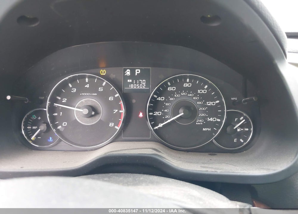 2012 SUBARU OUTBACK 2.5I LIMITED VIN: 4S4BRCJC6C3270292
