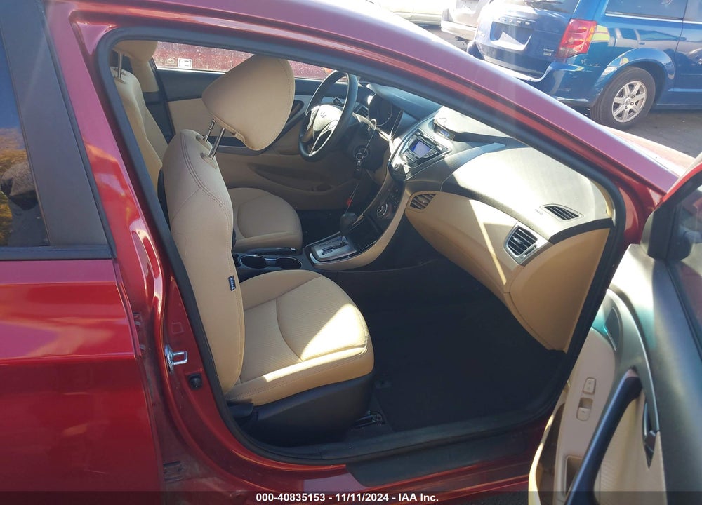 2013 HYUNDAI ELANTRA GLS VIN: 5NPDH4AE0DH185199