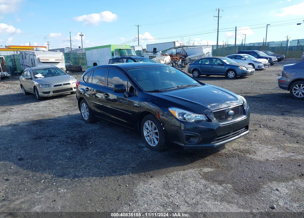 2012 SUBARU IMPREZA 2.0I PREMIUM VIN: JF1GPAC63CH242695