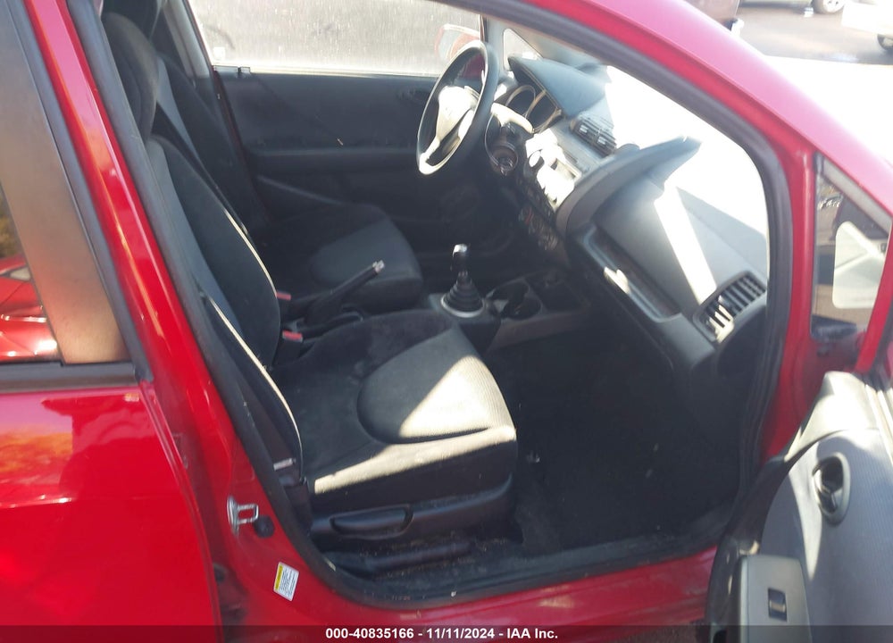 2008 HONDA FIT VIN: JHMGD37458S043101