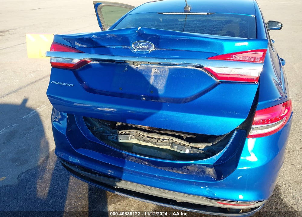 2017 FORD FUSION S VIN: 3FA6P0G77HR219337