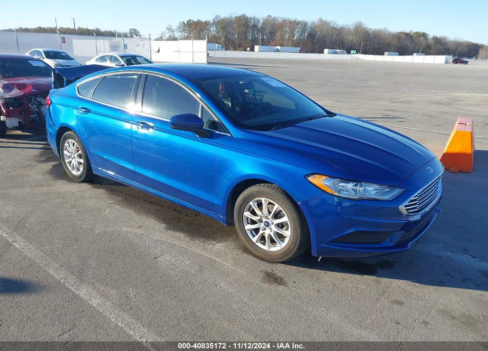 2017 FORD FUSION S VIN: 3FA6P0G77HR219337