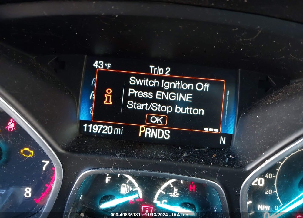 2019 FORD ESCAPE SE VIN: 1FMCU9GD8KUA48612