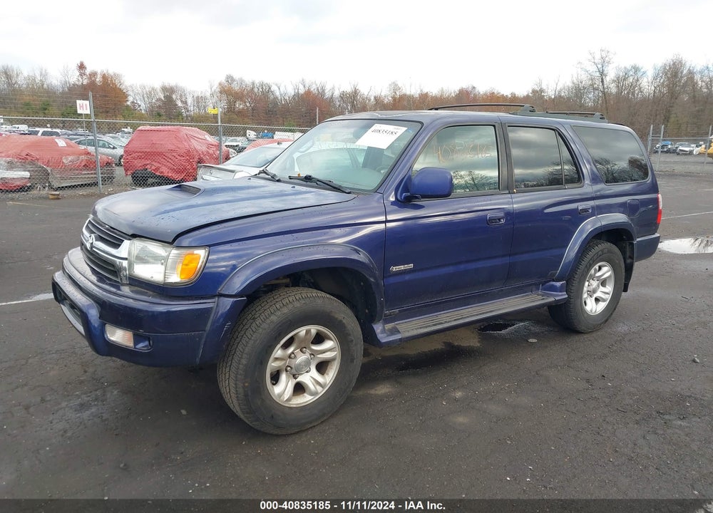2002 TOYOTA 4RUNNER SR5 V6 VIN: JT3HN86R520386222