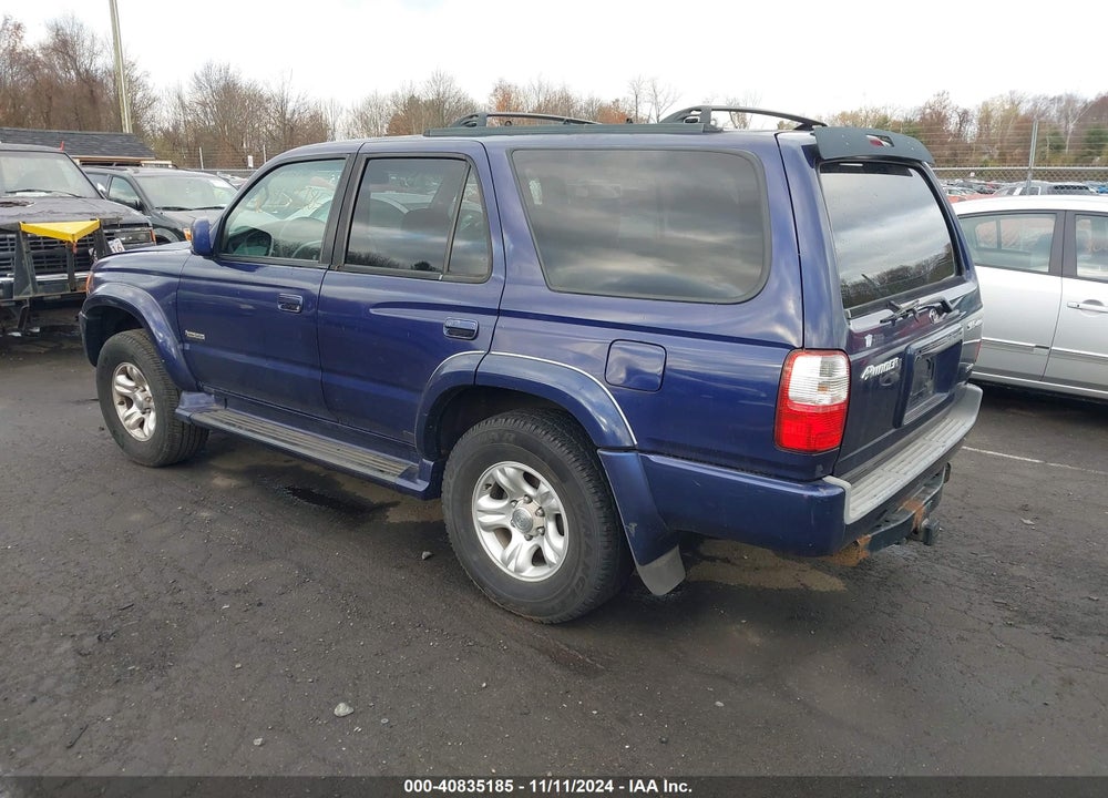 2002 TOYOTA 4RUNNER SR5 V6 VIN: JT3HN86R520386222