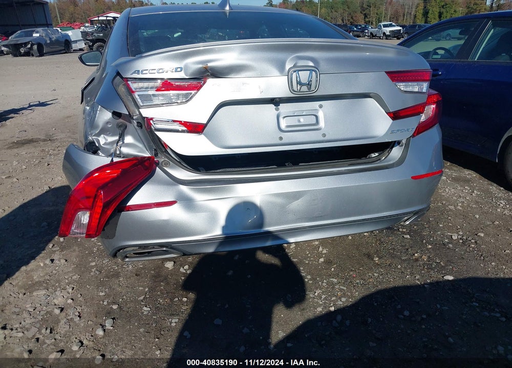 2019 HONDA ACCORD SPORT VIN: 1HGCV1F36KA160596