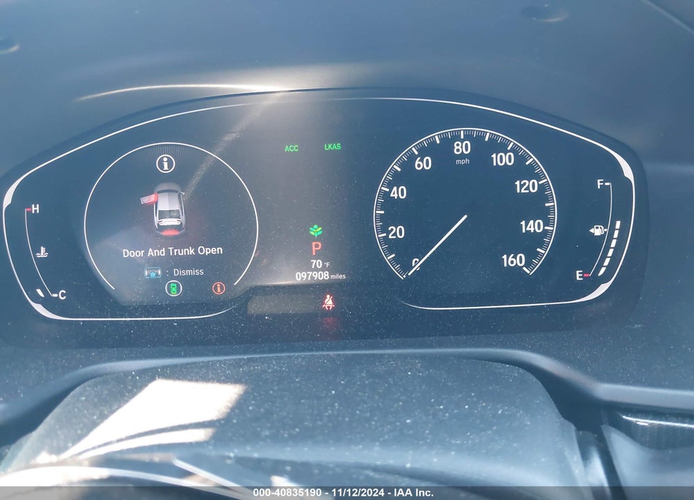 2019 HONDA ACCORD SPORT VIN: 1HGCV1F36KA160596