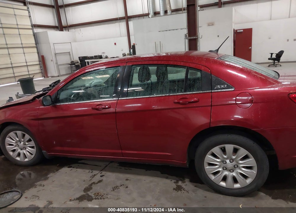 2014 CHRYSLER 200 LX VIN: 1C3CCBAB7EN124703