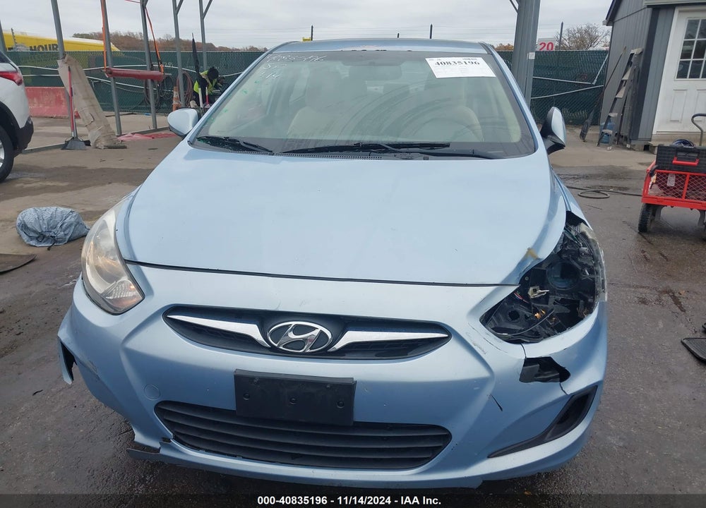 2013 HYUNDAI ACCENT GLS VIN: KMHCT4AE7DU325423