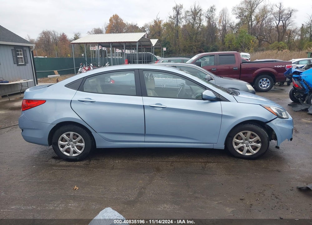 2013 HYUNDAI ACCENT GLS VIN: KMHCT4AE7DU325423