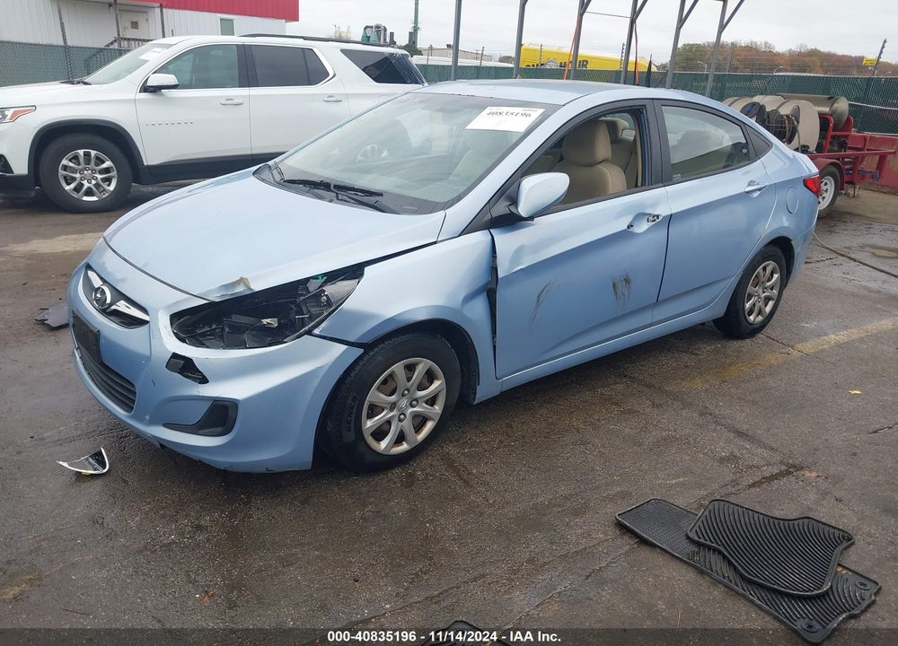 2013 HYUNDAI ACCENT GLS VIN: KMHCT4AE7DU325423