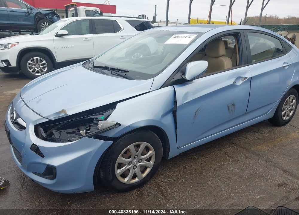 2013 HYUNDAI ACCENT GLS VIN: KMHCT4AE7DU325423