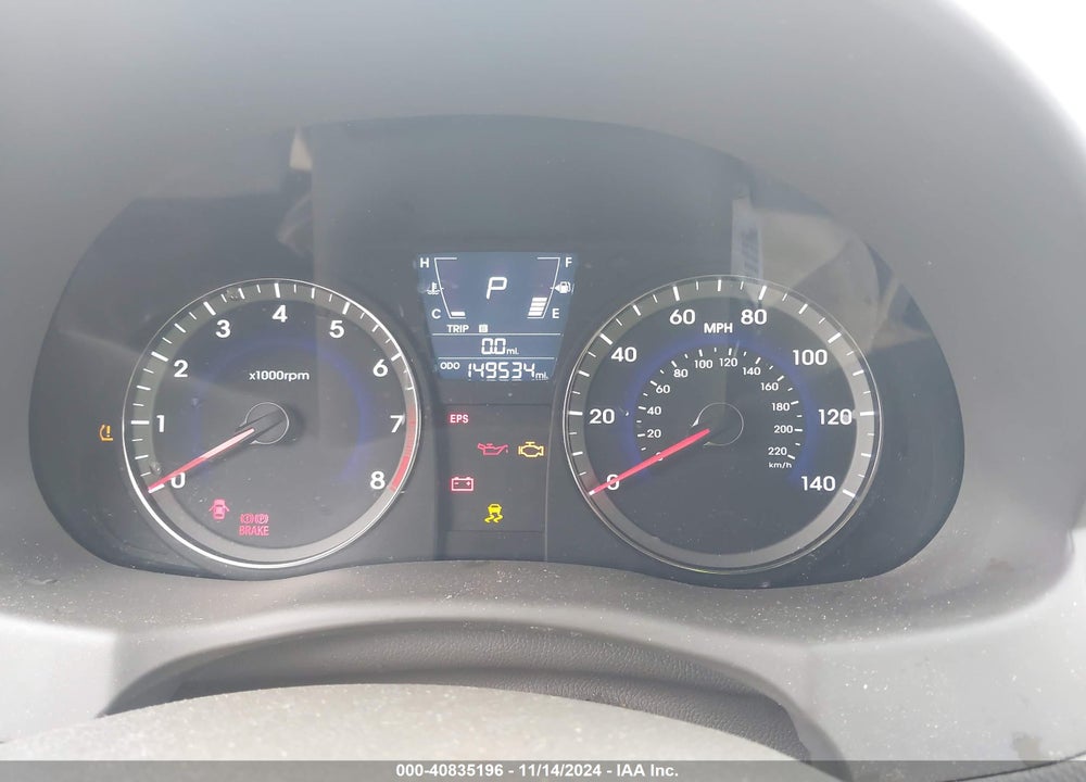 2013 HYUNDAI ACCENT GLS VIN: KMHCT4AE7DU325423
