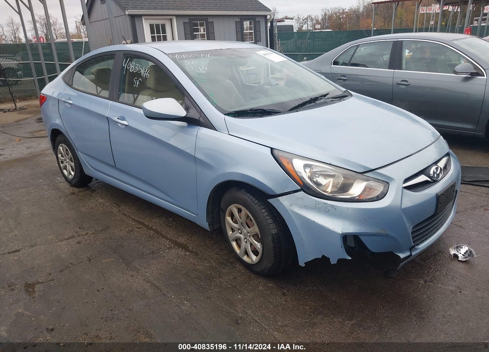 2013 HYUNDAI ACCENT GLS VIN: KMHCT4AE7DU325423