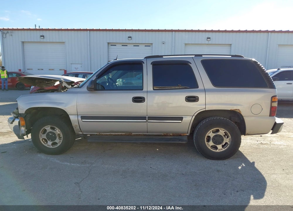 2005 CHEVROLET TAHOE LS VIN: 1GNEC13V55J132285