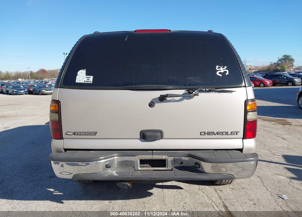 2005 CHEVROLET TAHOE LS VIN: 1GNEC13V55J132285