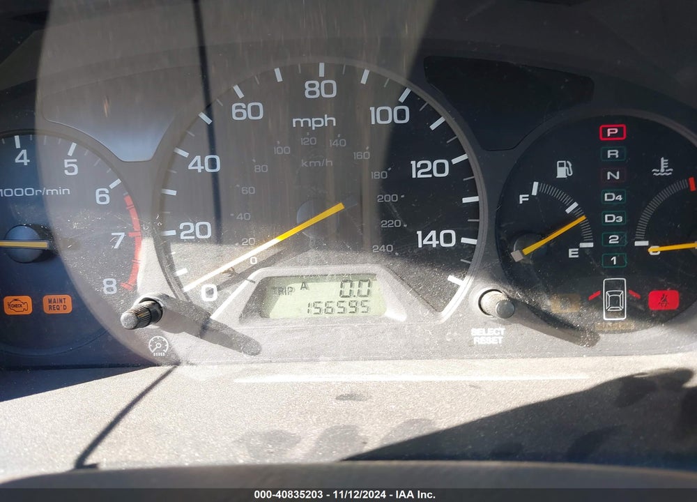 2002 HONDA ACCORD 3.0 EX VIN: 1HGCG16552A023547