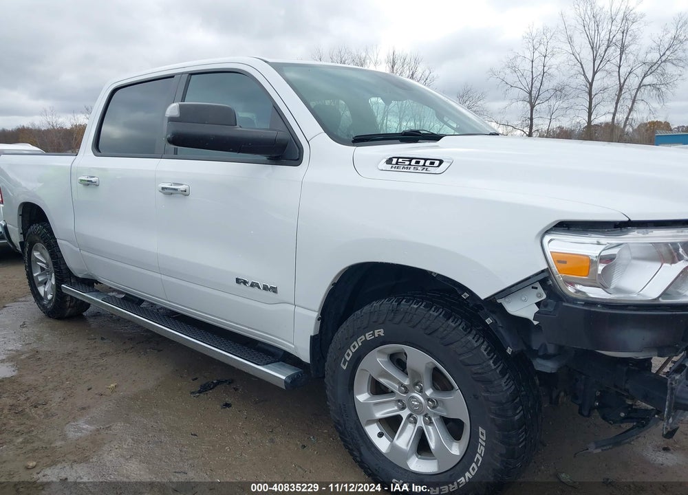 2019 RAM 1500 BIG HORN/LONE STAR 4X4 5'7 BOX VIN: 1C6SRFFT4KN913845
