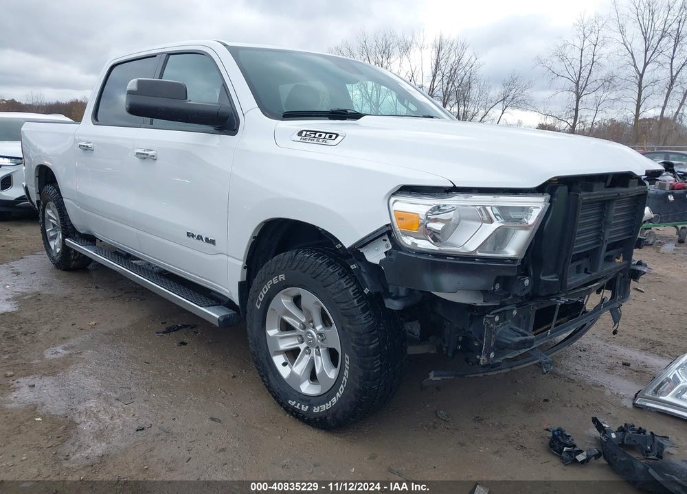 2019 RAM 1500 BIG HORN/LONE STAR 4X4 5'7 BOX VIN: 1C6SRFFT4KN913845