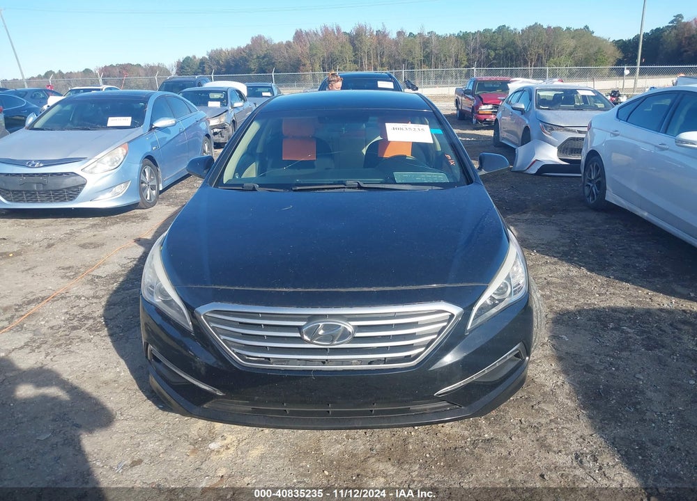2015 HYUNDAI SONATA SE VIN: 5NPE24AF0FH006371