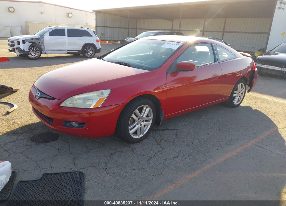 2004 HONDA ACCORD CPE EX VIN: 1HGCM81604A001718
