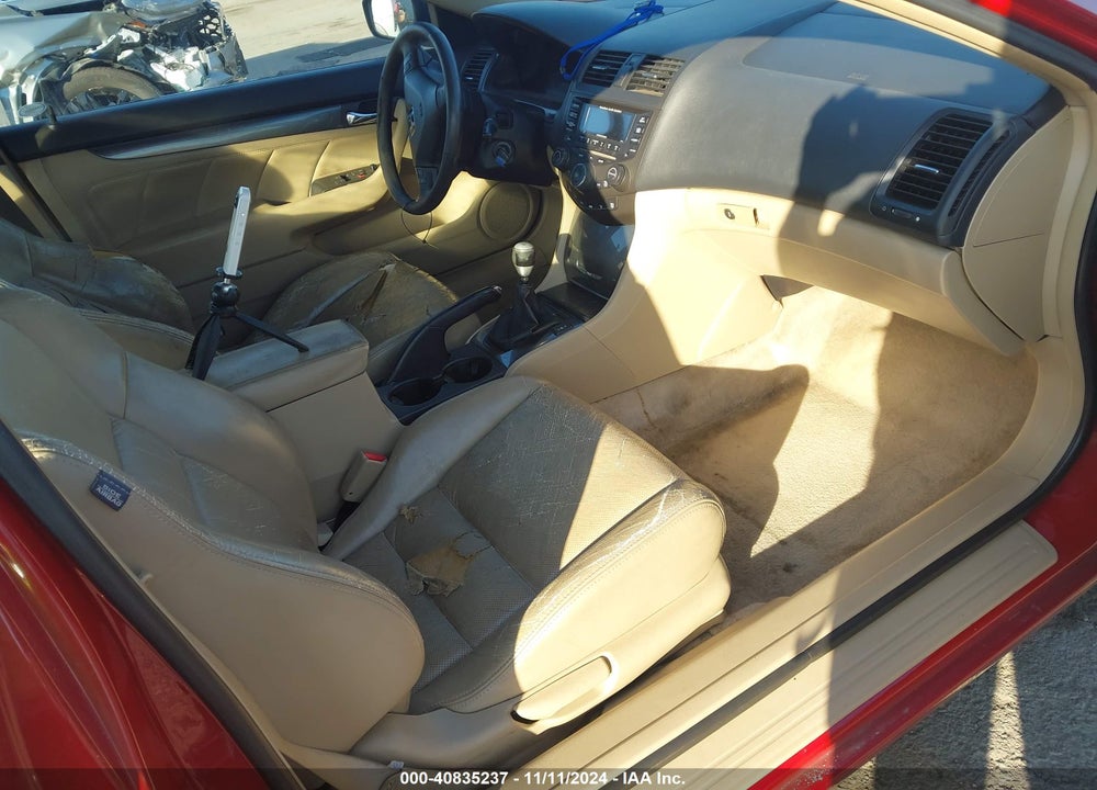 2004 HONDA ACCORD CPE EX VIN: 1HGCM81604A001718